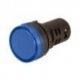 Piloto Led Ø20mm 24V AC/DC Azul
