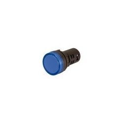Piloto Led Ø20mm 24V AC/DC Azul