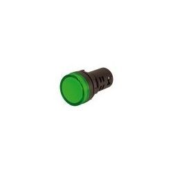 Piloto Led Ø20mm 230V Ac Verde