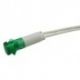 Piloto Led Ø8.5mm 230V Ac Verde Con Cable