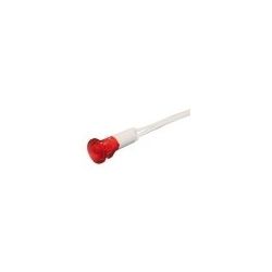 Piloto Led Ø8.5mm 230V Ac Rojo Con Cable
