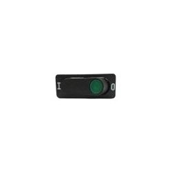 Interruptor Verde 12x36mm 230V 0-1 Jolly