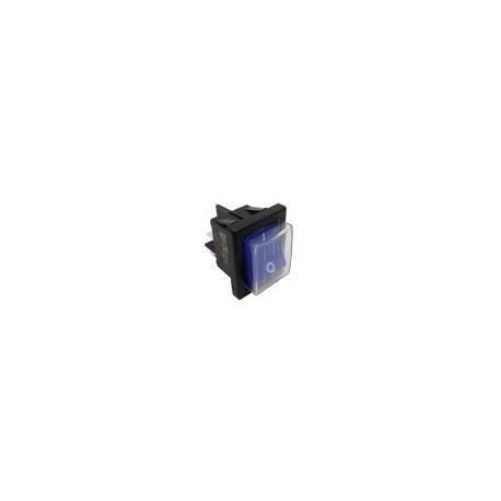 Interruptor Azul 30x22 230V Con Funda