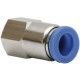 Racor Conexión Rápida Ø10mm 3/8" Hembra
