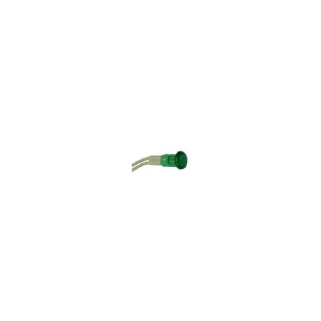 Piloto Verde Ø9mm 230V Con Cable