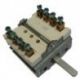Interruptor 4 Posiciones 230/400V 16/10A 4NO